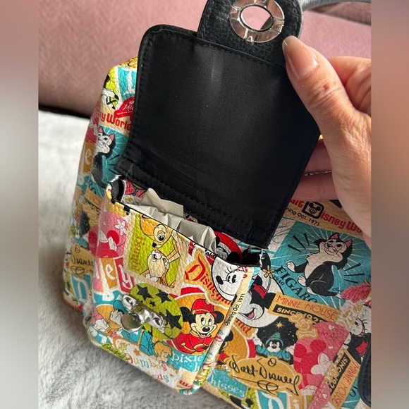 Disney Parks Authentic Original Classic Collage Purse​​ - Picture 5 of 7